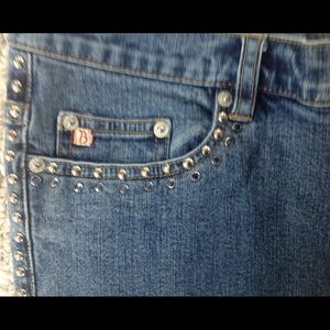 Buffalo David Britton Embellished Bootcut Jeans Size 31